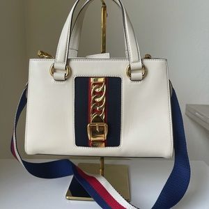 Gucci Authentic Sylvie Top Handle Tote